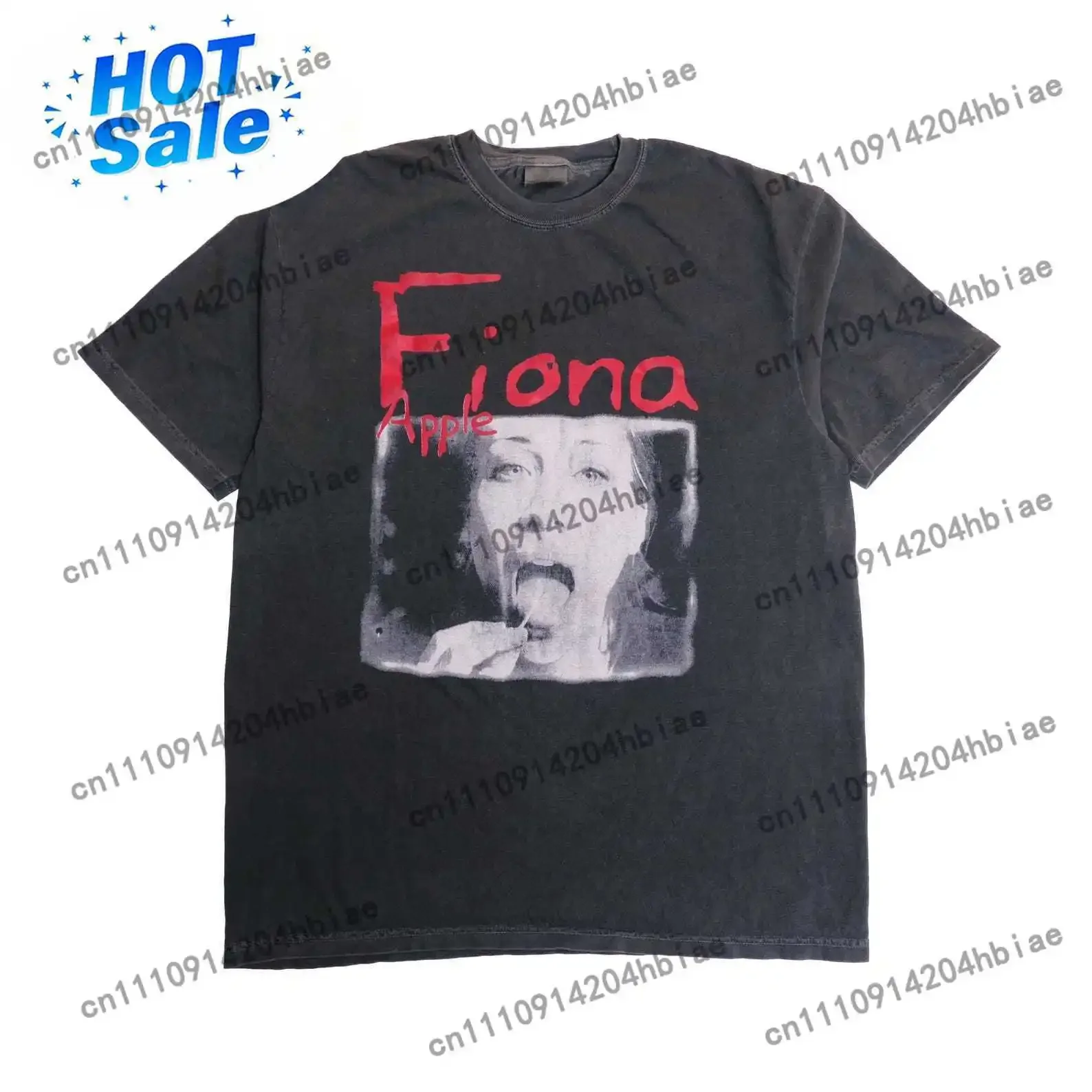 Band Tee Faded 90S - Camiseta Fiona Apple When The Pawn...