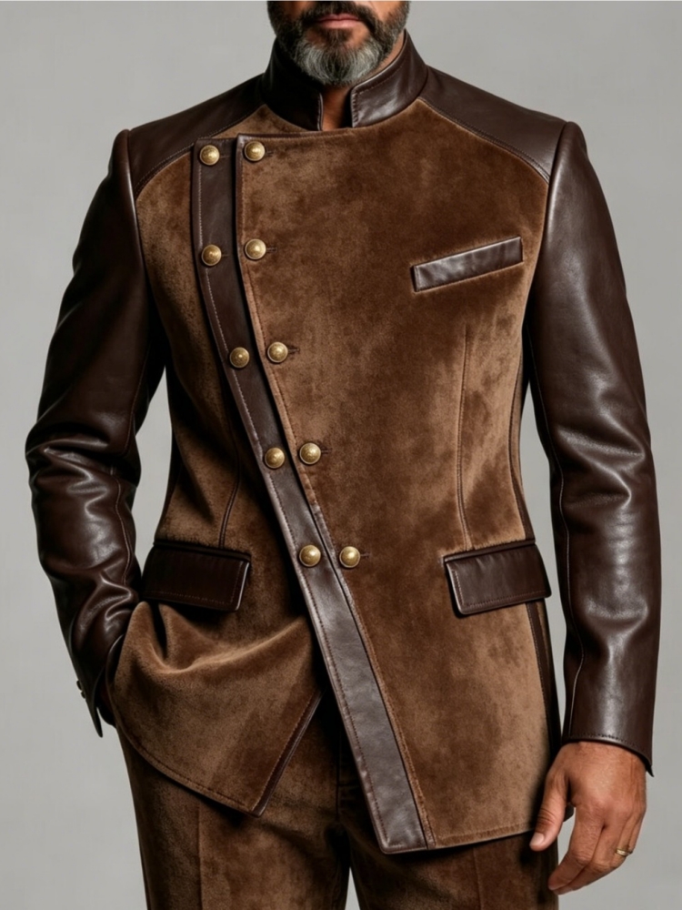 Velvet Blazer Vintage - Blazer Vintage Masculino em Veludo e