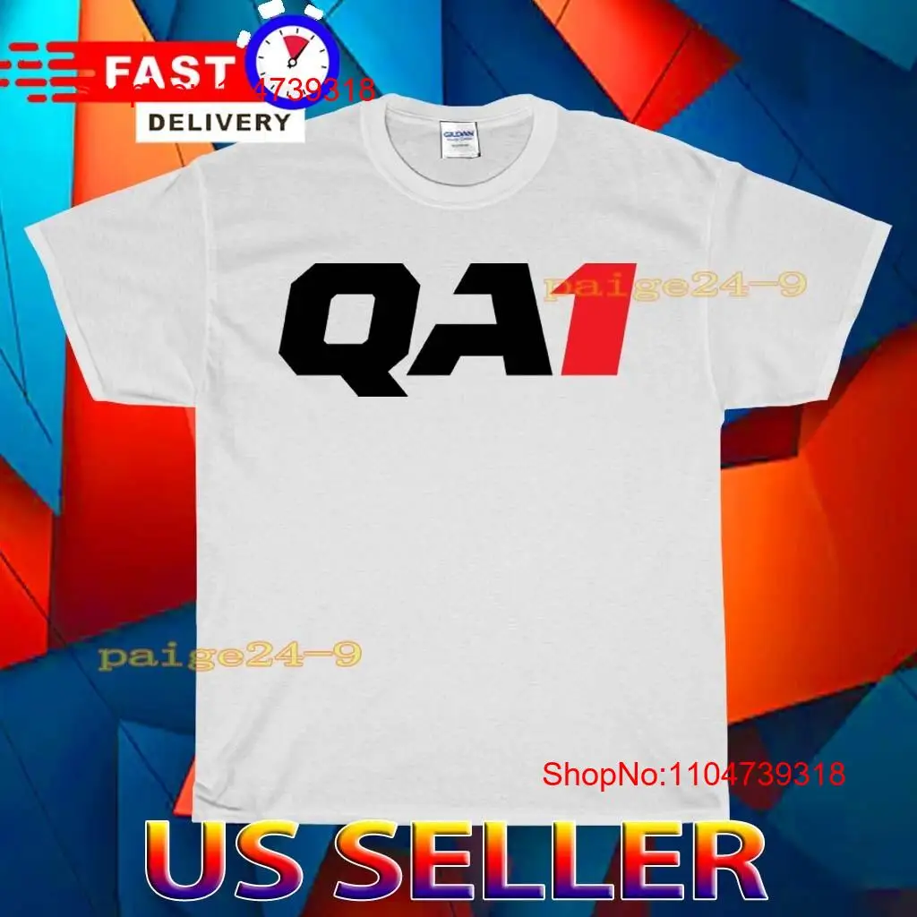 Vintage Fashion News - Nova camisa qa1 logotipo t engraçado