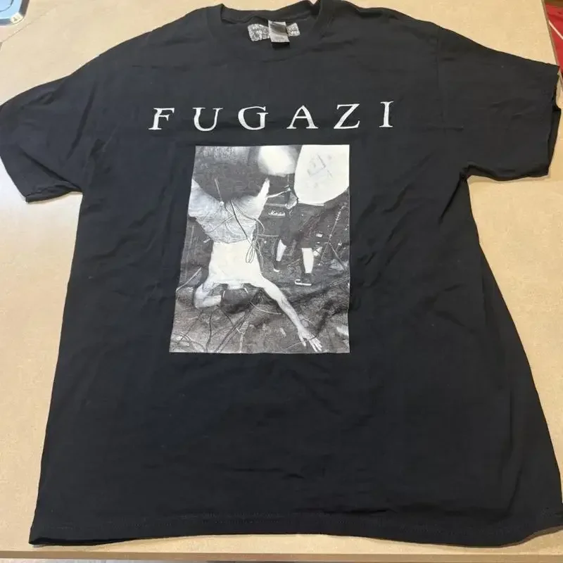 Band Tee Faded 90S - Camiseta rara estilo vintage Fugazi dos