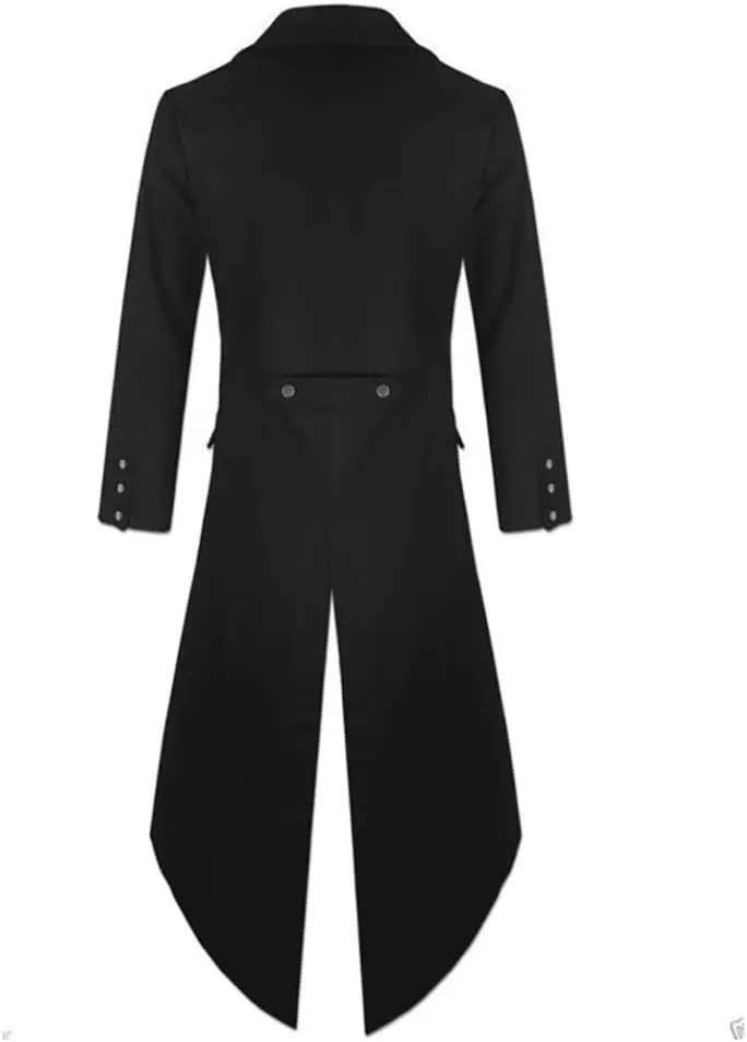 Jaqueta gótica steampunk mascu - Vintage Fashion Jacket avaliação e preço