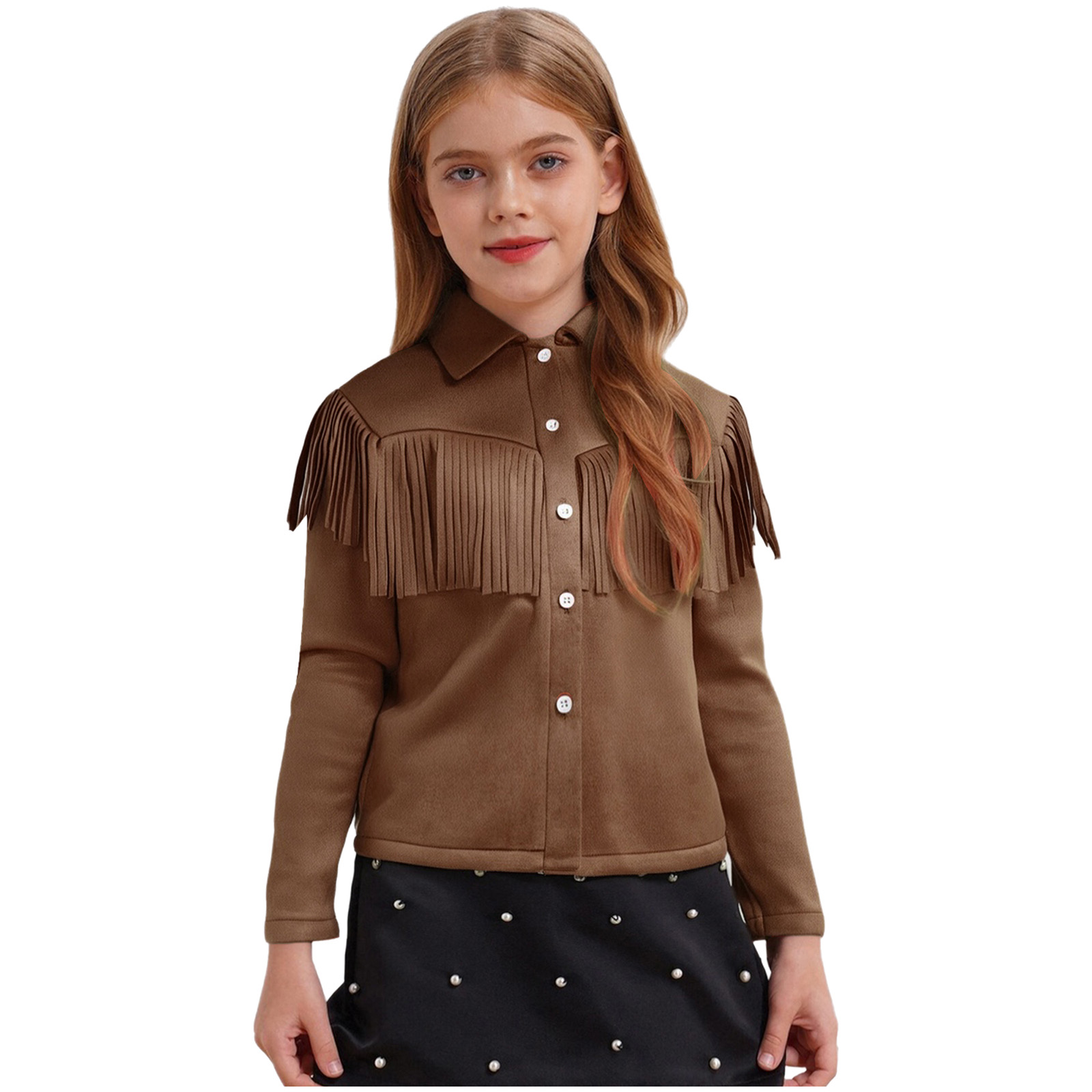 Meninos meninas ocidental cowb - Vintage Fashion Jacket avaliação e preço