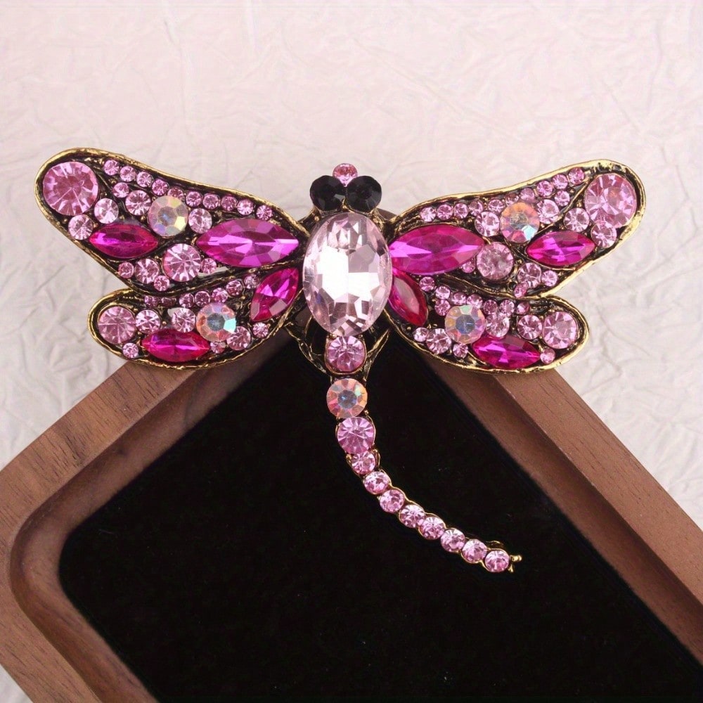 Broche Vintage em Tom Dourado  - Vintage Fashion Retro Outfit avaliação e preço