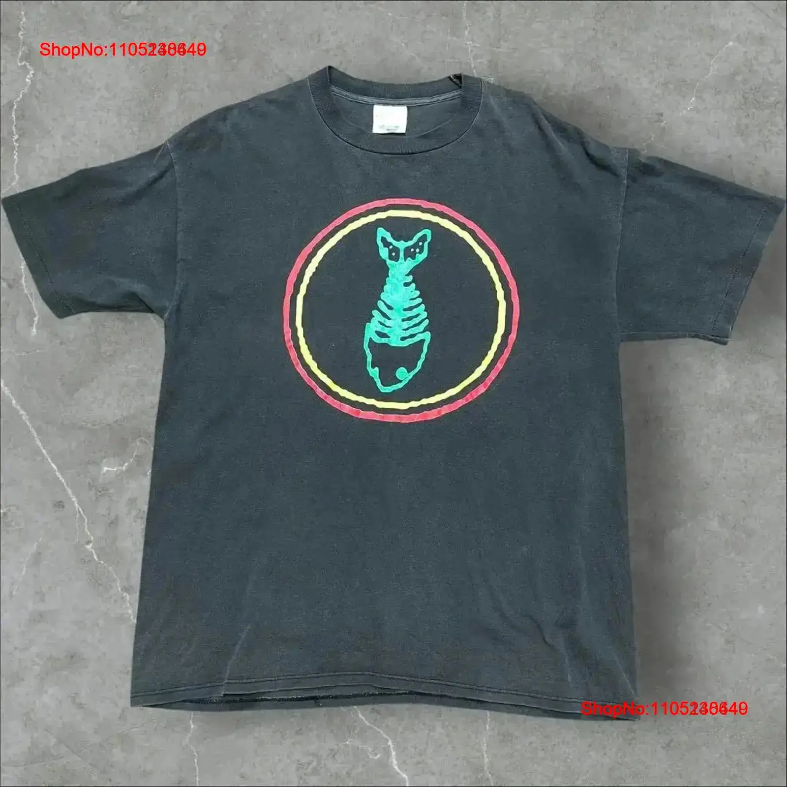 90s fishbone banda t camisa vi - Band Tee Faded 90S avaliação e preço