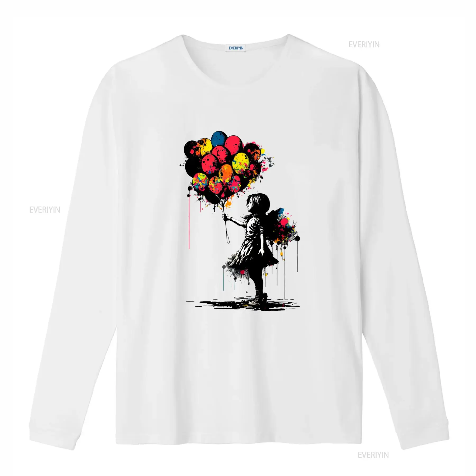 Camiseta Banksy Peace Balloon  - Vintage Fashion Jersey avaliação e preço