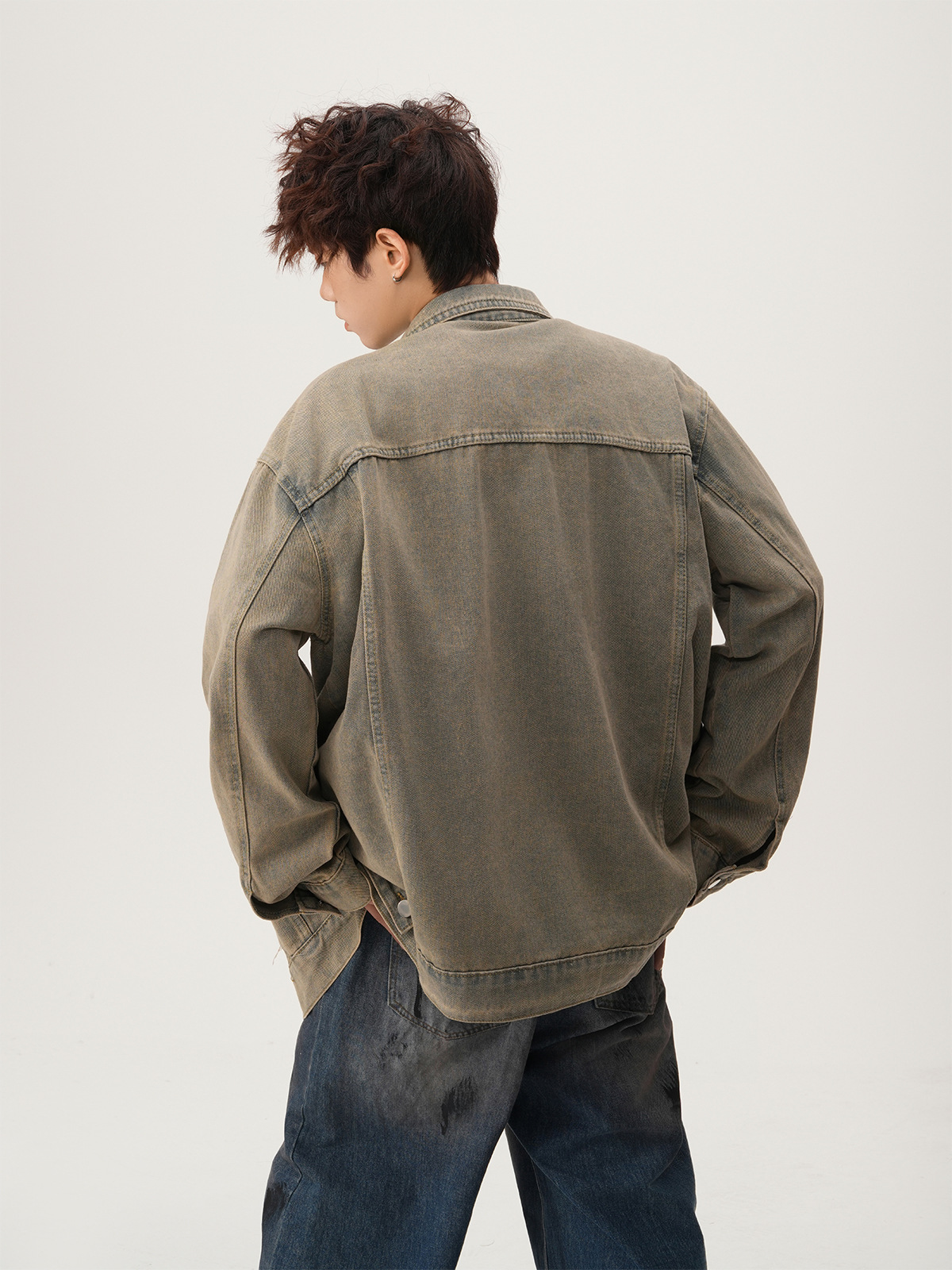 Jaqueta Jeans Masculina Americ - Vintage Fashion Jacket avaliação e preço