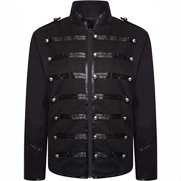 Jaqueta steampunk rockstar mas - Vintage Fashion Jacket avaliação e preço