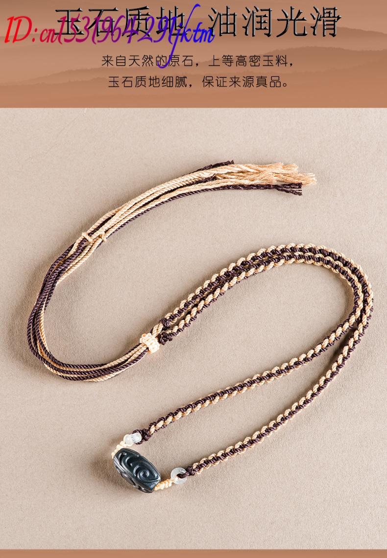 Colar com Pingente de Jade Het - Vintage Fashion Jewelry Necklaces avaliação e preço