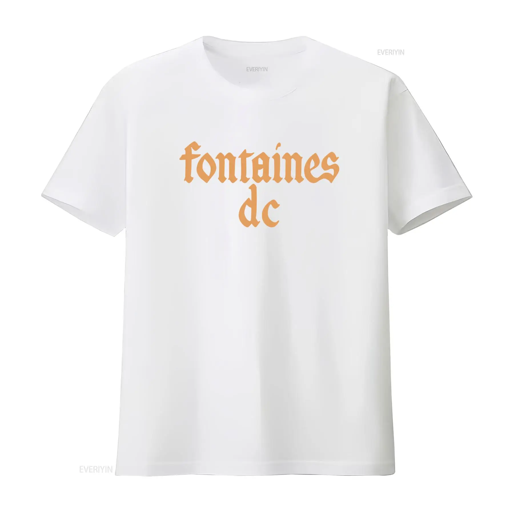 Camiseta preta 'Gothic Logo' d - Vintage Fashion Jersey avaliação e preço
