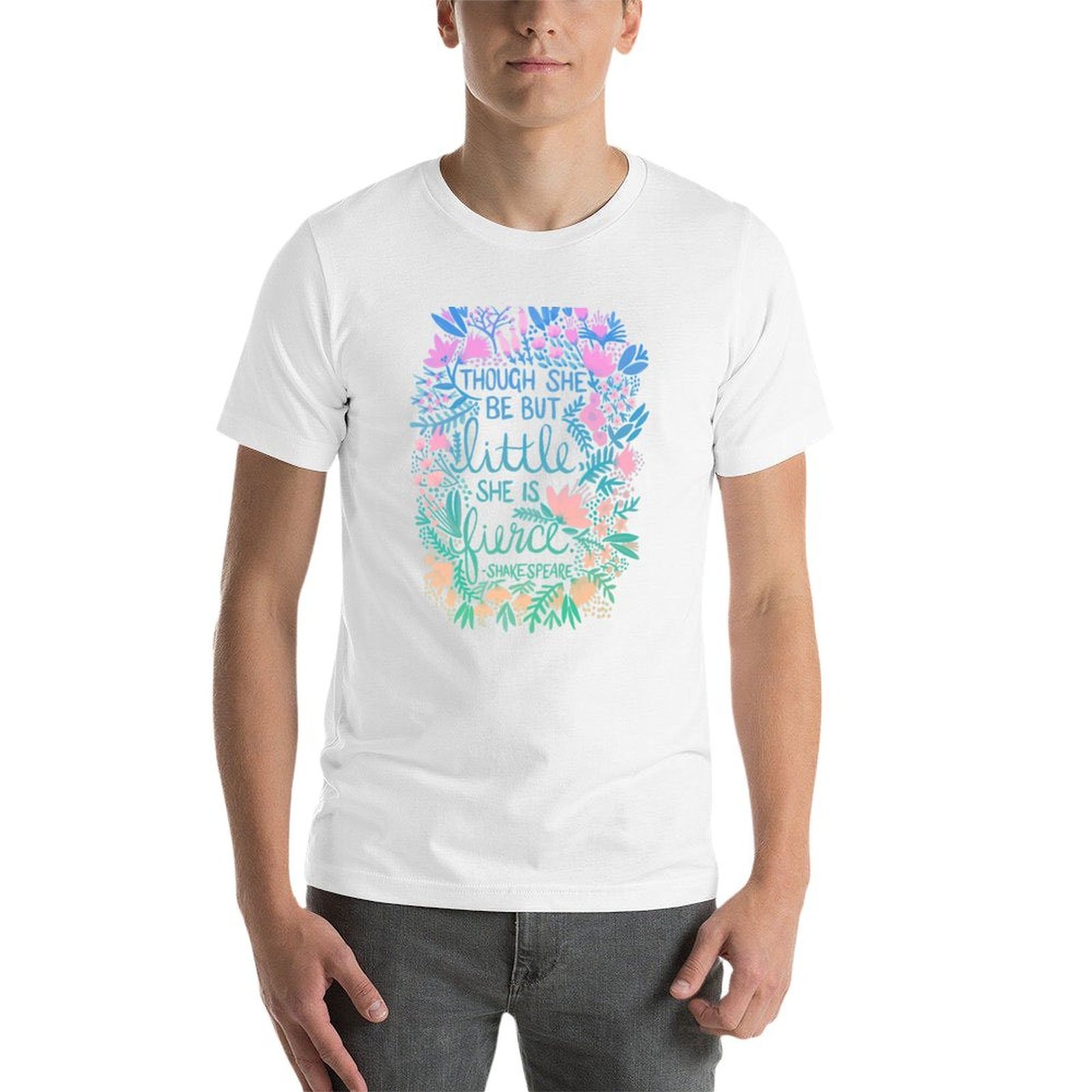 Little & Fierce – T-shirt com  - Vintage Fashion Archive avaliação e preço