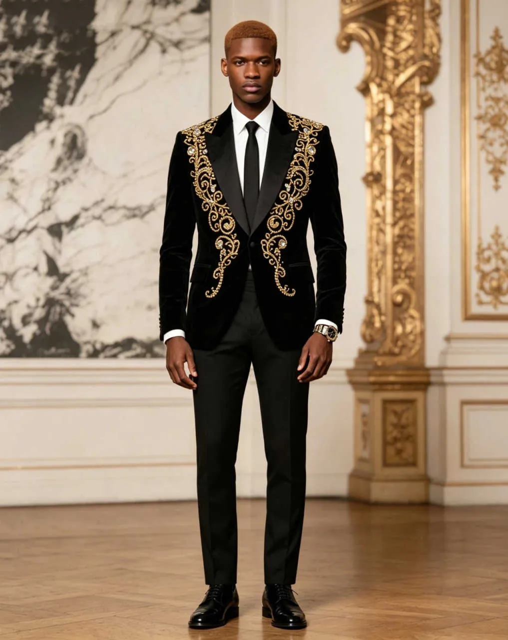Ternos de Casamento Vintage em - Velvet Blazer Vintage avaliação e preço