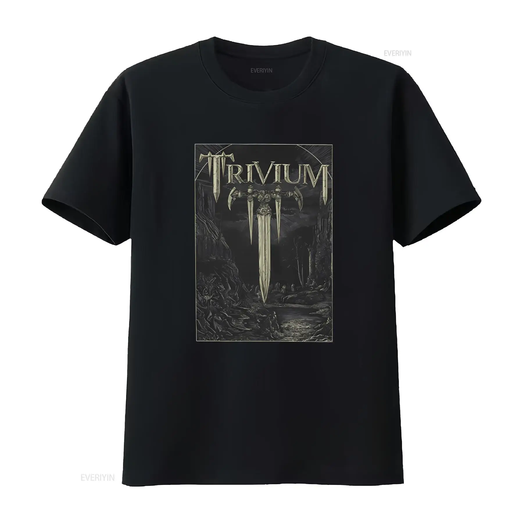 Camiseta oficial da banda Triv - Vintage Fashion News avaliação e preço