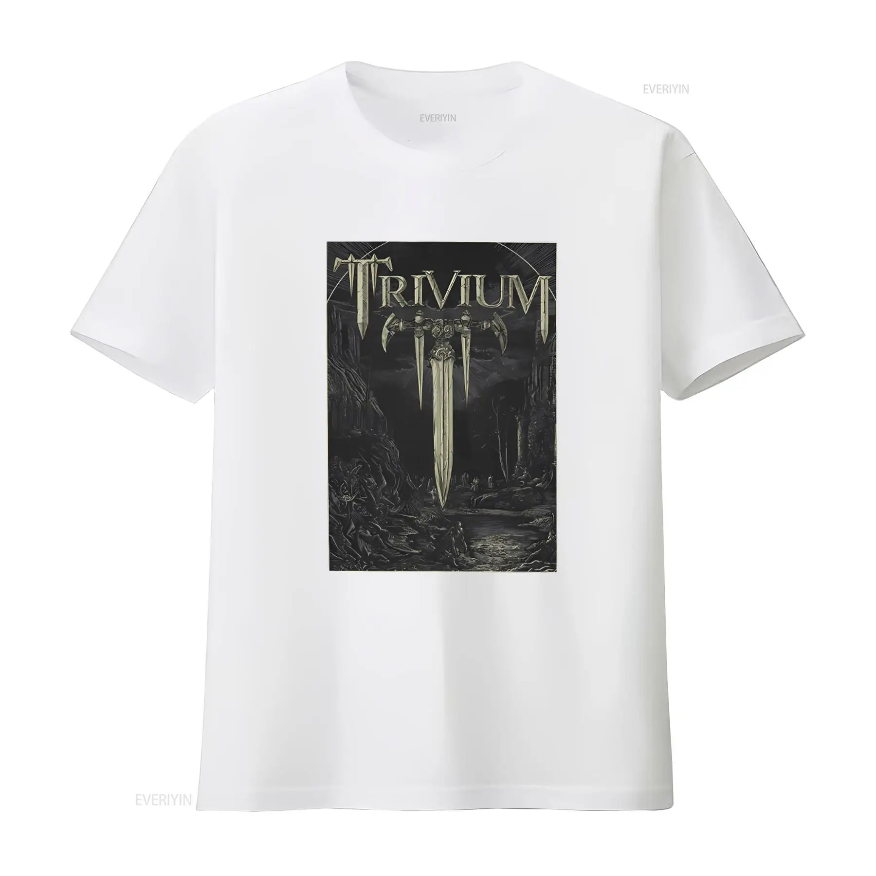 Camiseta oficial da banda Triv - Vintage Fashion News avaliação e preço