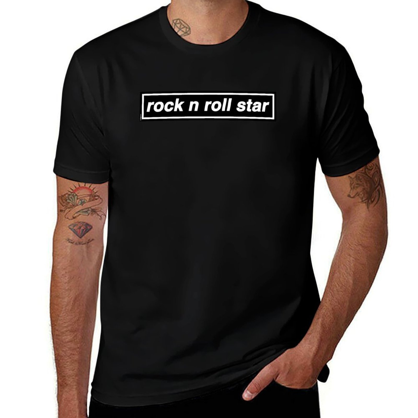 Rock n Roll Star - OASIS Band  - Band Tee Faded 90S avaliação e preço