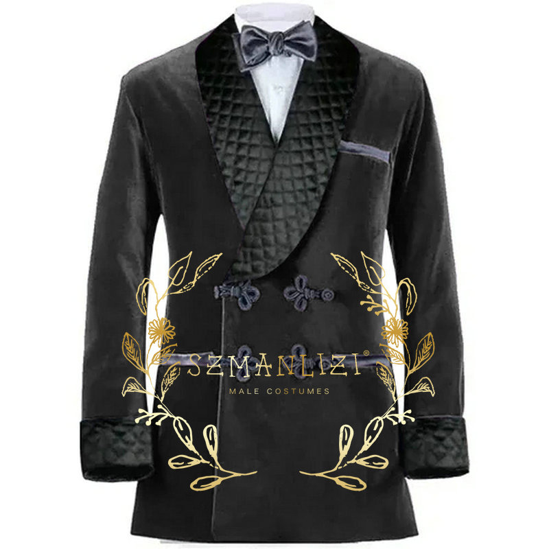 Double Breasted veludo roxo te - Velvet Blazer Vintage avaliação e preço