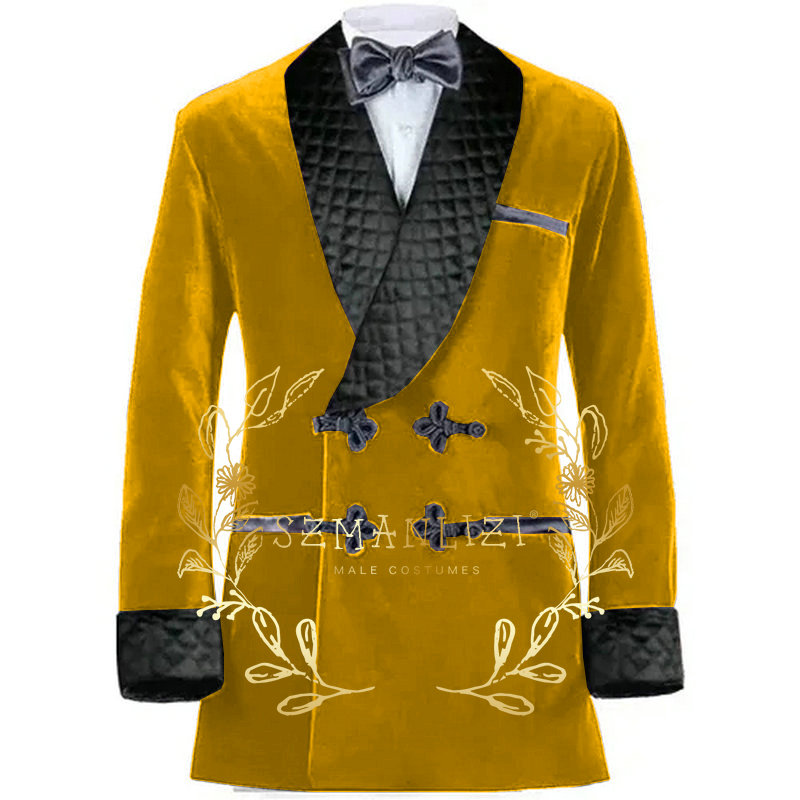 Double Breasted veludo roxo te - Velvet Blazer Vintage avaliação e preço
