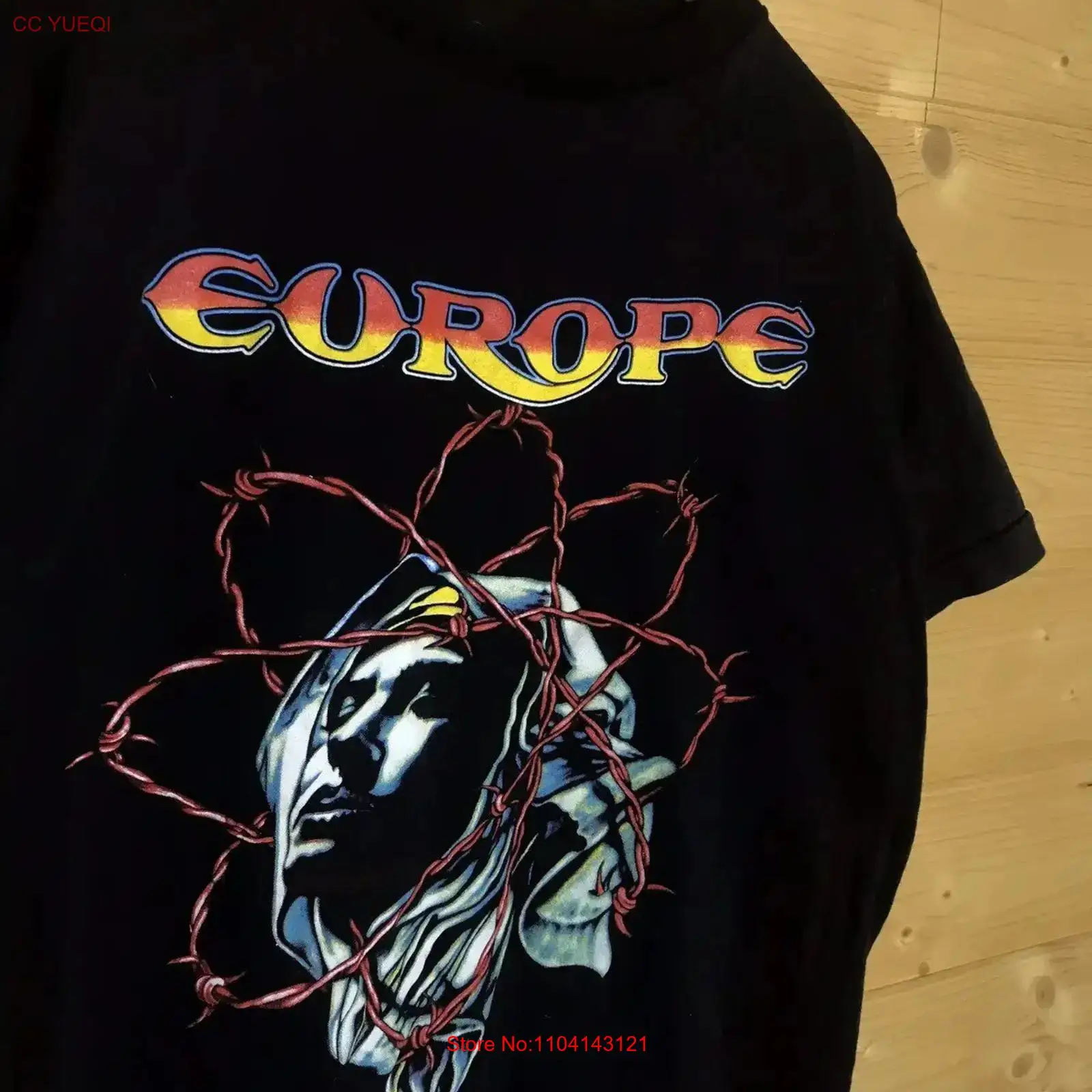 Nova Camiseta Europe Band Pris - Vintage Fashion News avaliação e preço