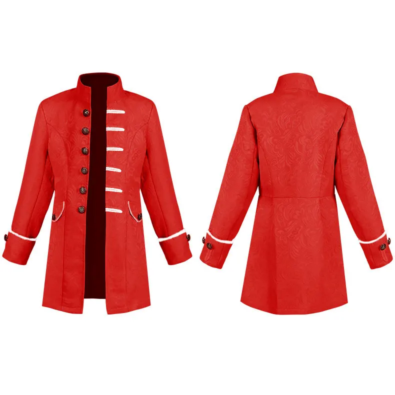 Medieval steampunk casaco meni - Vintage Fashion Jacket avaliação e preço