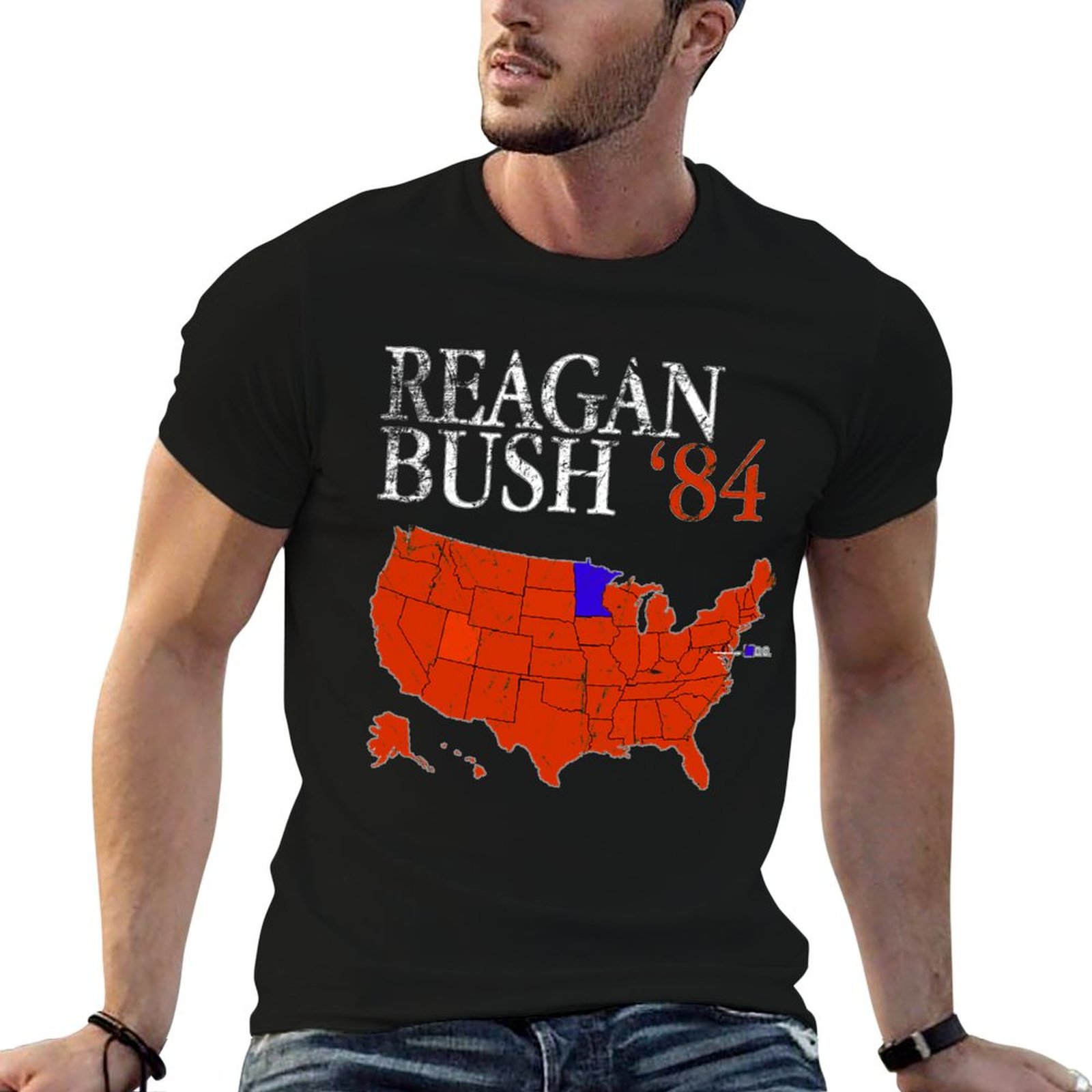 Camiseta vintage com mapa das  - Vintage Fashion Campaigns avaliação e preço